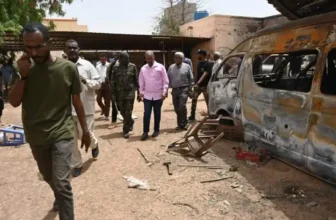  نجاة وزير الصحة بالخرطوم من الموت ووفاه سائقه