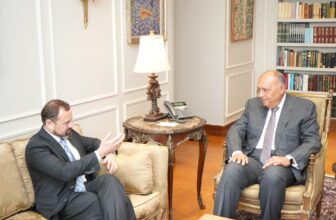   المبعوث الأمريكي يبحث مع وزير الخارجية المصري سبل إنهاء الأزمة في السودان