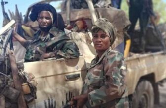 مٌقاتلات بالحركات المسلحة في الخطوط الأمامية للحرب