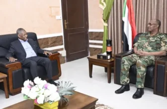 « عدوي» يستبق استلام مهامة بلقاء في بورتسودان