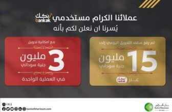 رفع سقف التحويل عبر تطبيق بنكك