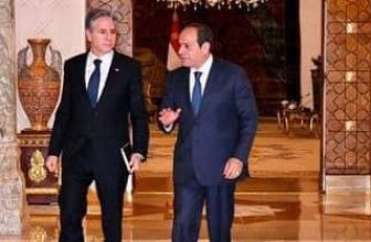 السيسي وبلينكن يبحثان إنهاء حرب السٌودان