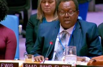 سلطان دار مساليت يكشف عن فظائع الميليشيا في مجلس الأمن