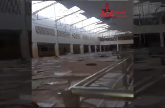 دمار مُرعب..شاهد بالفيديو خراب صالة المسافرين بمحطة قطار ود مدني.. المنبر وعيك يبني وطنا🇸🇩