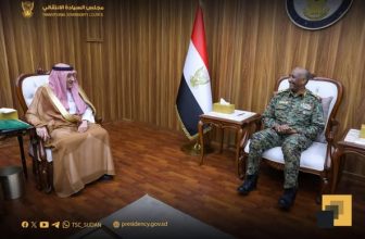 البرهان يلتقي نائب وزير الخارجية السعودي