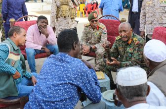 البرهان يتعهّد بحلٍ عاجلٍ لأزمة المبدعين والفنانين