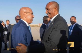 البرهان يصل الى موريتانيا