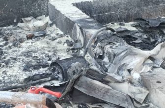 دمار كبير بمحطة كهرباء المرخيات..