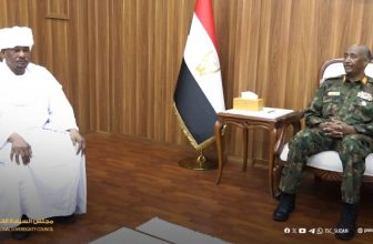 البرهان يتلقى وفد قبيلة الميما