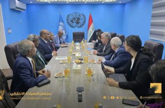 تطورات السودان في اجتماع جابر وغوتيريش ببغداد. .