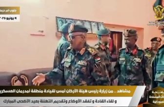 رئيس الأركان يتفقد منطقة أمدرمان العسكرية