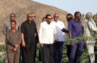 كامل إدريس يتفقد صيانة سد أربعات