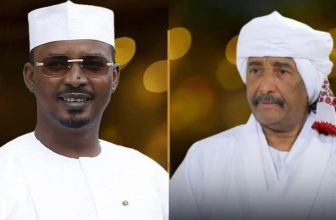 تطورات بين السودان وتشاد.. البرهان يتلقى برقية من ديبي..