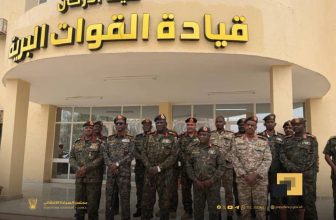 تصريحات قوية للفريق كباشي في قيادة البرية