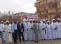تظاهرة في بورتسودان لفك حصار الفاشر.