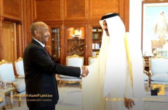 تفاصيل اجتماع البرهان وأمير قطر..