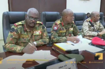 لجنة سيادية تطمئن على تدابير الدفاع المدني بشأن الفيضان..