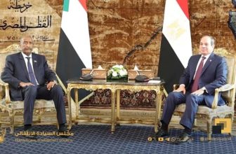 محادثات ثنائية بين البرهان والسيسي في القاهرة