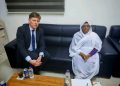 لقاء بين النائب العام في السودان وممثل بريطاني