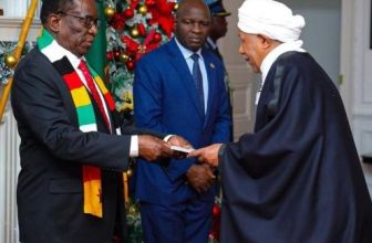 إبراهيم الشيخ مفوضاً لجمهورية السودان لدى زيمبابوي