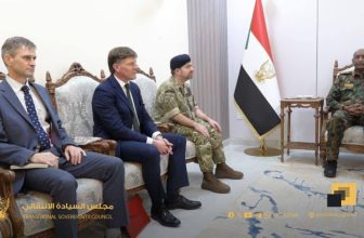 تفاصيل بشأن مباحثات بين البرهان مع وفد بريطاني