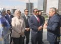 رئيس الوزراء السوداني في العاصمة الإدارية الجديدة بمصر