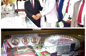 وزارة الشباب والرياضة تستعرض مجسم ملعب الأمير محمد بن سلمان