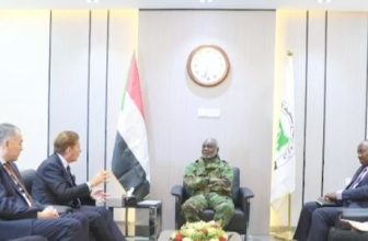 جبريل إبراهيم يضع طلبًا على طاولة وفد سويسري