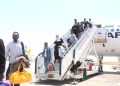 وصول 166 مواطنًا سودانيًا من ليبيا إلى بورتسودان