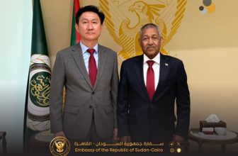 سفير السودان بالقاهرة يبحث مع كوريا الجنوبية ملفات مهمة
