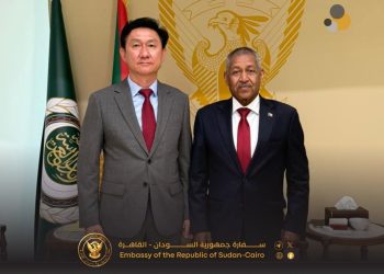 سفير السودان بالقاهرة يبحث مع كوريا الجنوبية ملفات مهمة