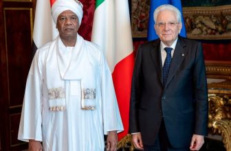 عماد الدين ميرغني يقدم أوراق إعتماده سفيراً فوق العادة ومفوضاً للسودان لدى إيطاليا