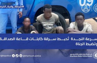 إحباط محاولة سرقة في قاعة الصداقة بالخرطوم