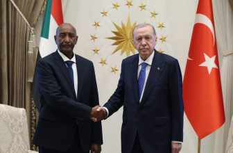 أردوغان يسقبل البرهان في أنقرة