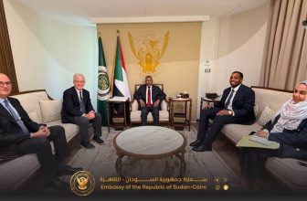 سفيرا السودان وأمريكا بمصر يؤكّدان التشاور في المرحلة القادمة