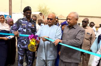 تدشين افتتاح مركز جوازات الموانئ في بورتسودان