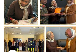 “بنك الخرطوم يكرّم أولى الشهادة السودانية ويهديها لابتوب وحافزاً تقديراً لتفوقها”