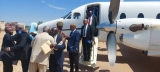 طائرة من جنوب السودان تضم وفدًا مهمًا تحطّ رحالها في كادوقلي