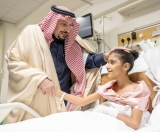 زارها أمير القصيم..طفلة سودانية تشعل مواقع التواصل الاجتماعي