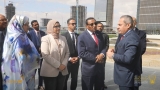 رئيس الوزراء السوداني في العاصمة الإدارية الجديدة بمصر
