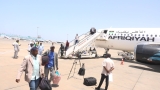 وصول 166 موطنًا  إلى مطار بورتسودان من ليبيا