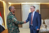 البرهان يتلقى بعثة الاتحاد الأوربي ويؤكّد: العملية السياسية شأن سوداني
