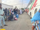 بدء  رحلات العودة الطوعية الى ودمدني من بورتسودان