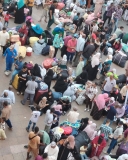 شكراً مصر.. حدث لافت للسودانيين في محطة رمسيس