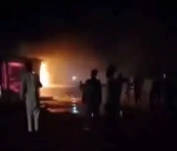 حريق هائل يتسبب في خسائر فادحة بسوق الدامر..