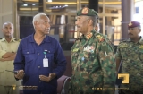 البرهان يزور مطار الخرطوم..