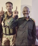 في ملحمة الجمعة.. “لقاء الأب بإبنه” –   اللواء شمس الدين عبد الوهاب يلتقي إبنه محمد