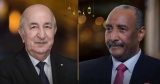 رئيس الجزائر يبعث برقية إلى البرهان..