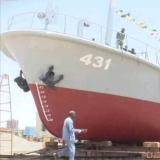 البارجة البحرية زمزم تدخل الخدمة ..