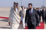 أمير قطر يصل سوريا. .
